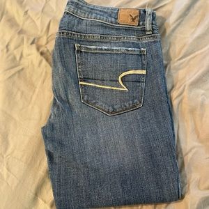 American Eagle full length skinny stretch jeans